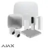 AJAX-Heimsicherheitsset mit Hub, Türklingelkamera, Tastatur und Tür-/Fenstersensoren.